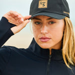 Black UPF Lite Cap - Line In The Sand Swim