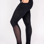 Dive In Swim Leggings Ink