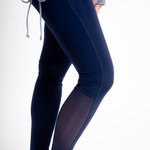 Dive In Swim Leggings Marine with Mesh