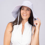 Get Soaked Sleeveless Swim Top with Built-in Bra