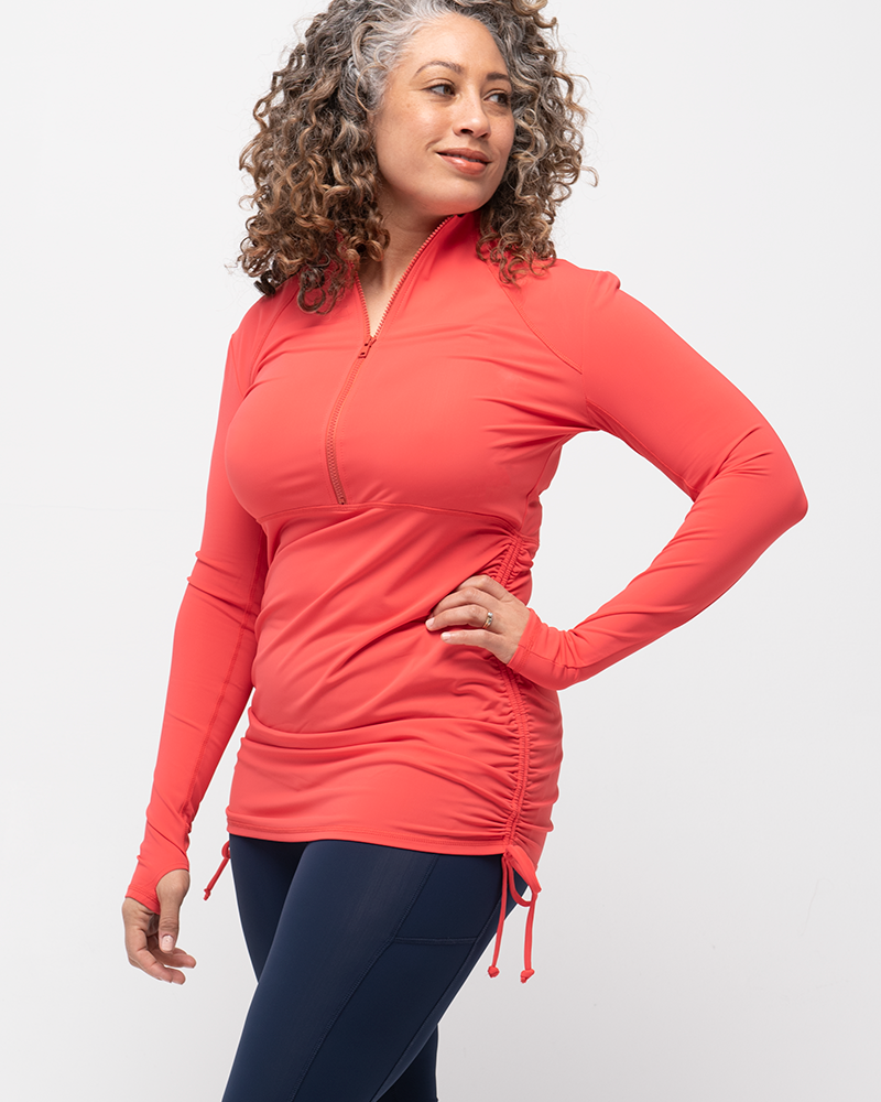 Splash Around Swim Dress - Coral - Line In The Sand Swim