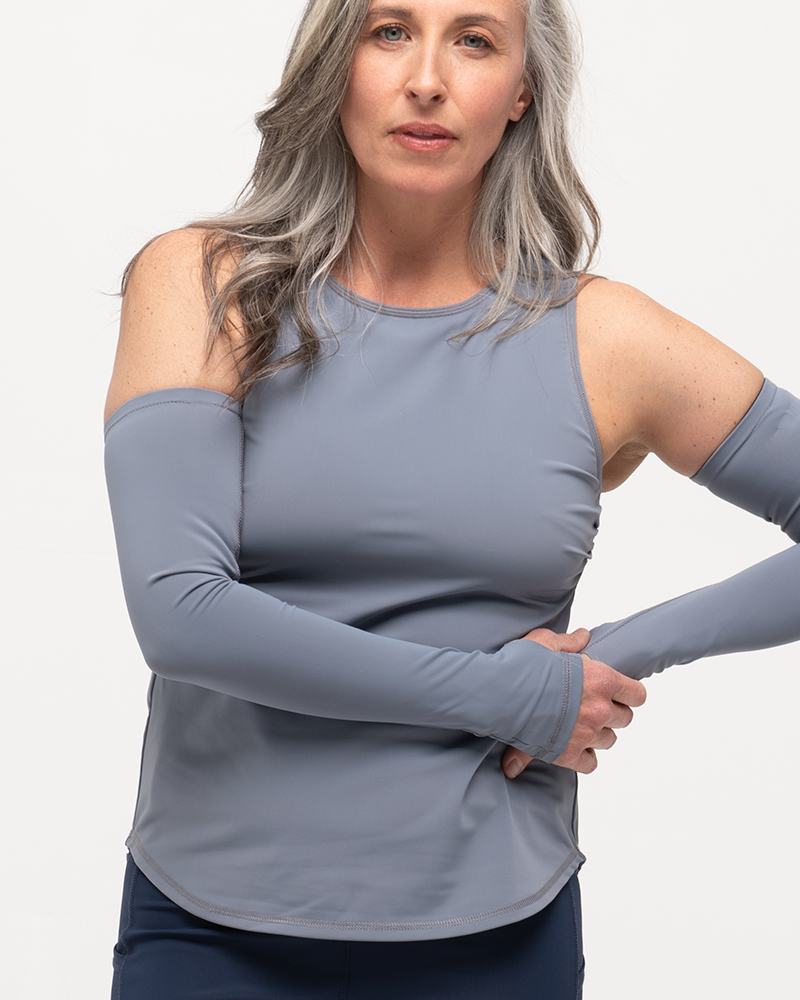 Go Deep Sun & Swim Tank with Built-in Bra - Escape - Line In The Sand Swim
