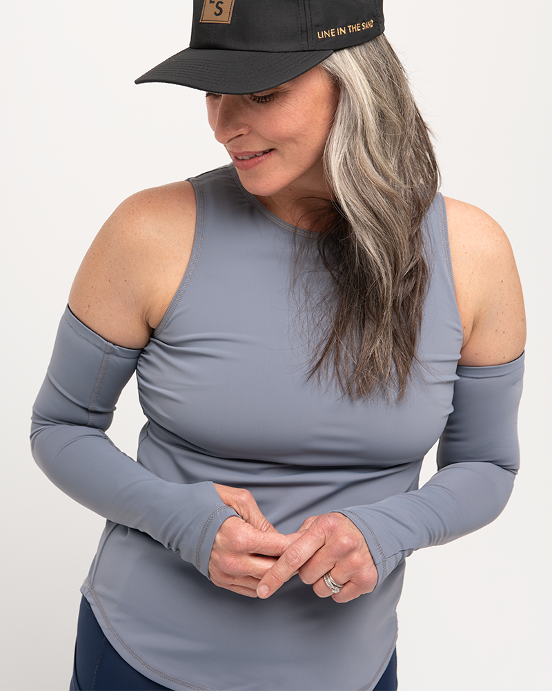 Go Deep Sun & Swim Tank with Built-in Bra - Escape - Line In The Sand Swim