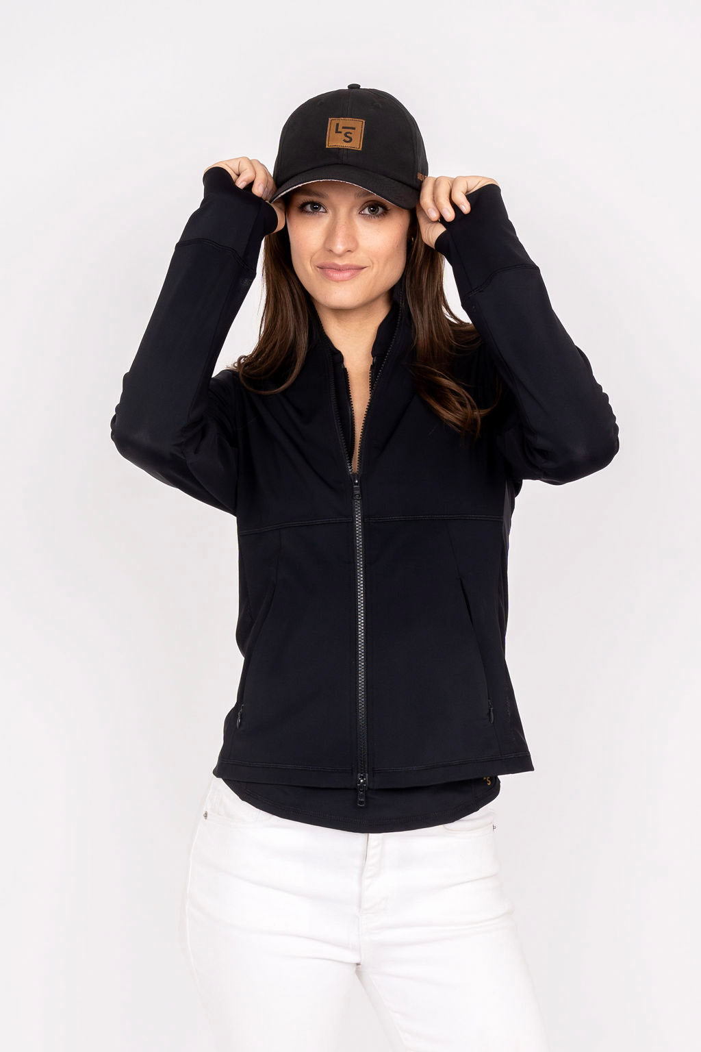 Black UPF Lite Cap - Line In The Sand Swim