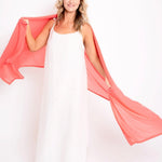 Mesh Sun Wrap Coral