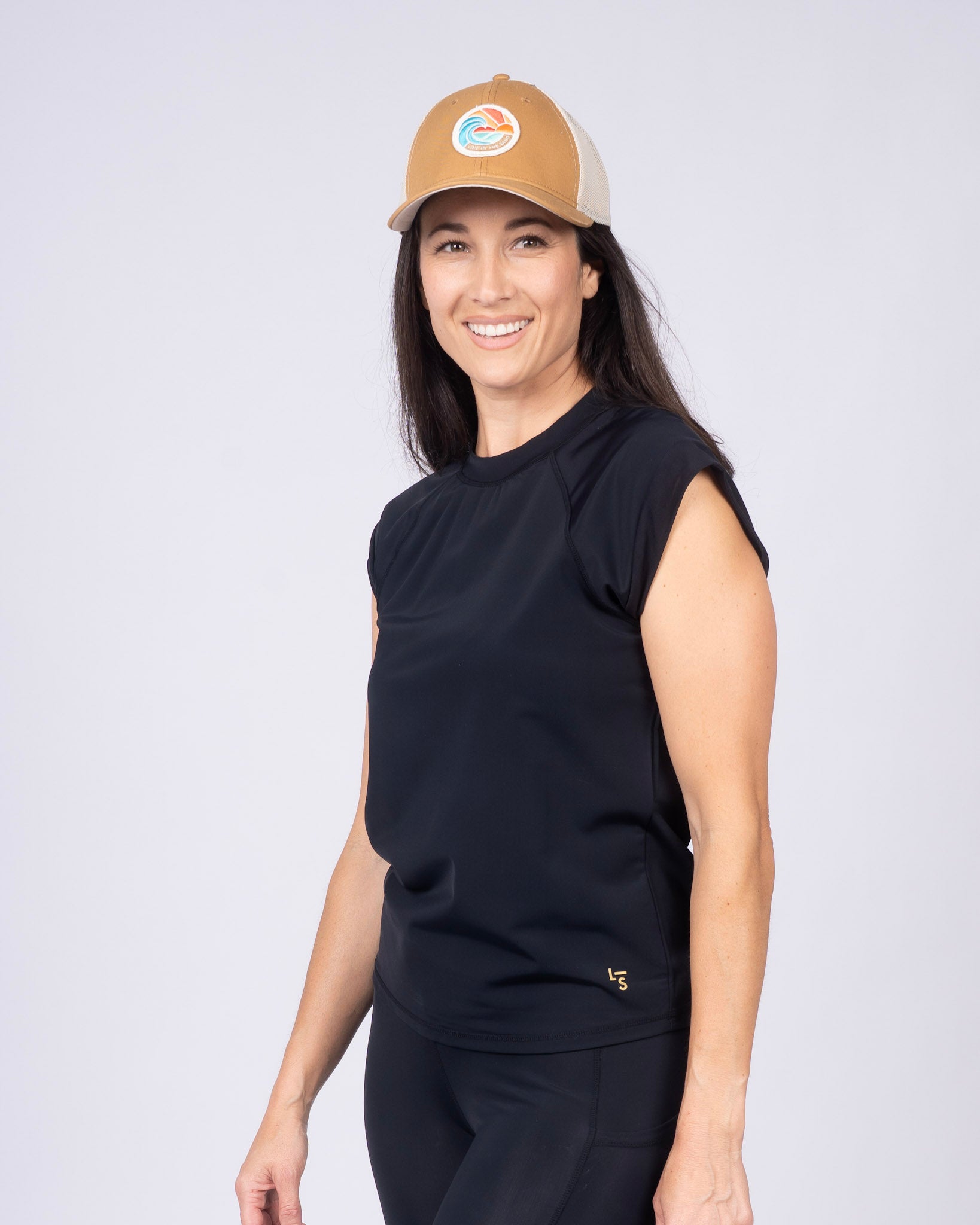 Retro Patch Hat - Line In The Sand Swim