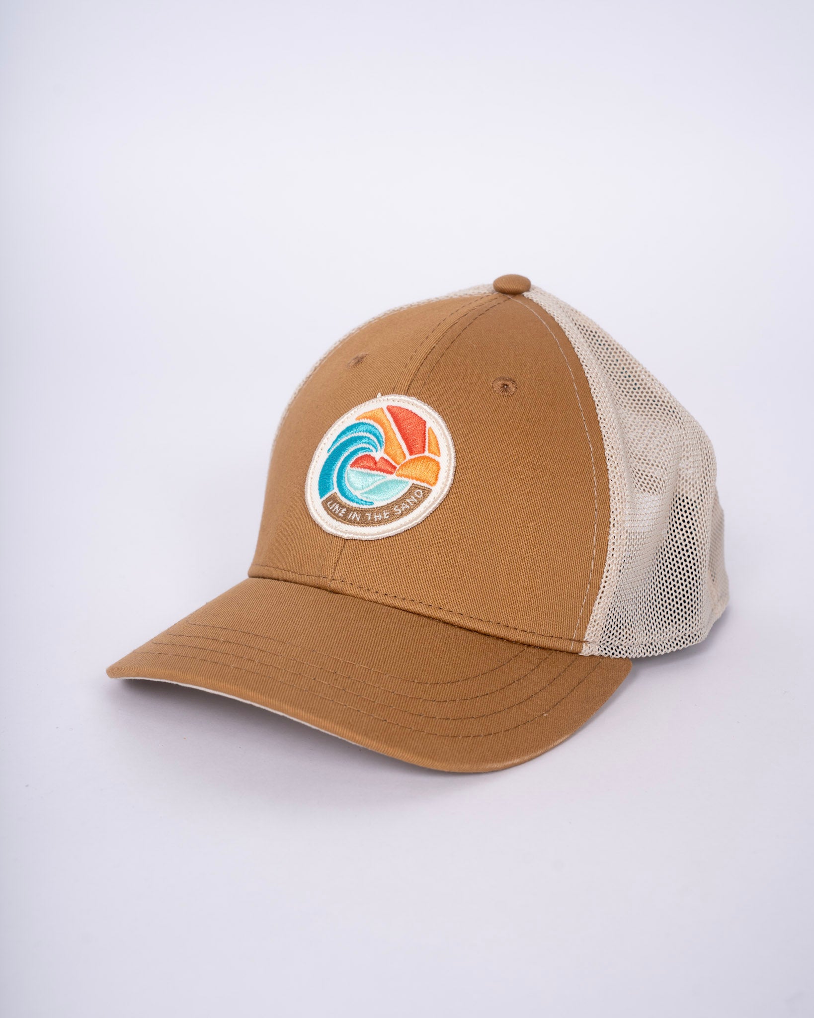 Retro Patch Hat - Line In The Sand Swim