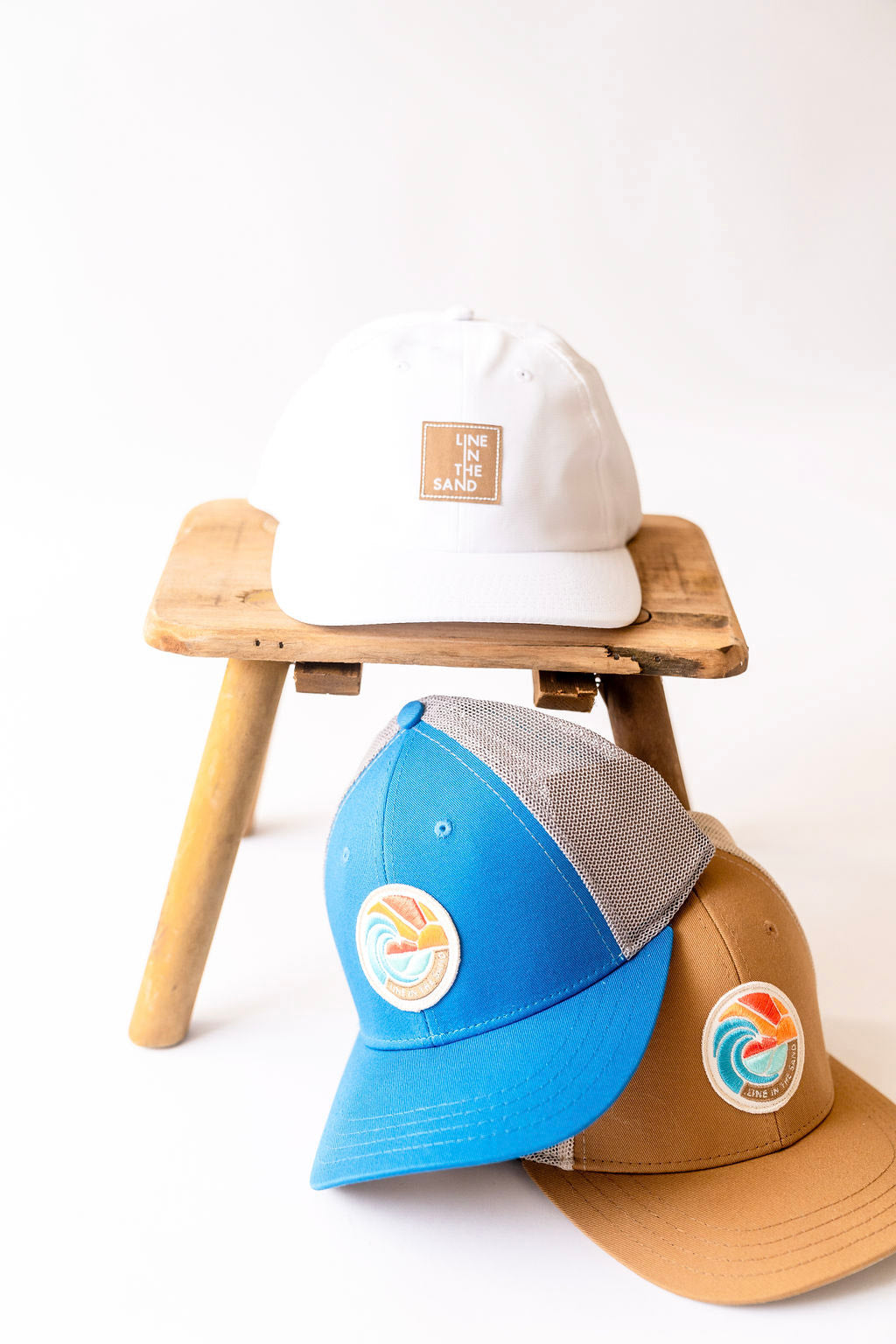 Retro Patch Hat - Line In The Sand Swim