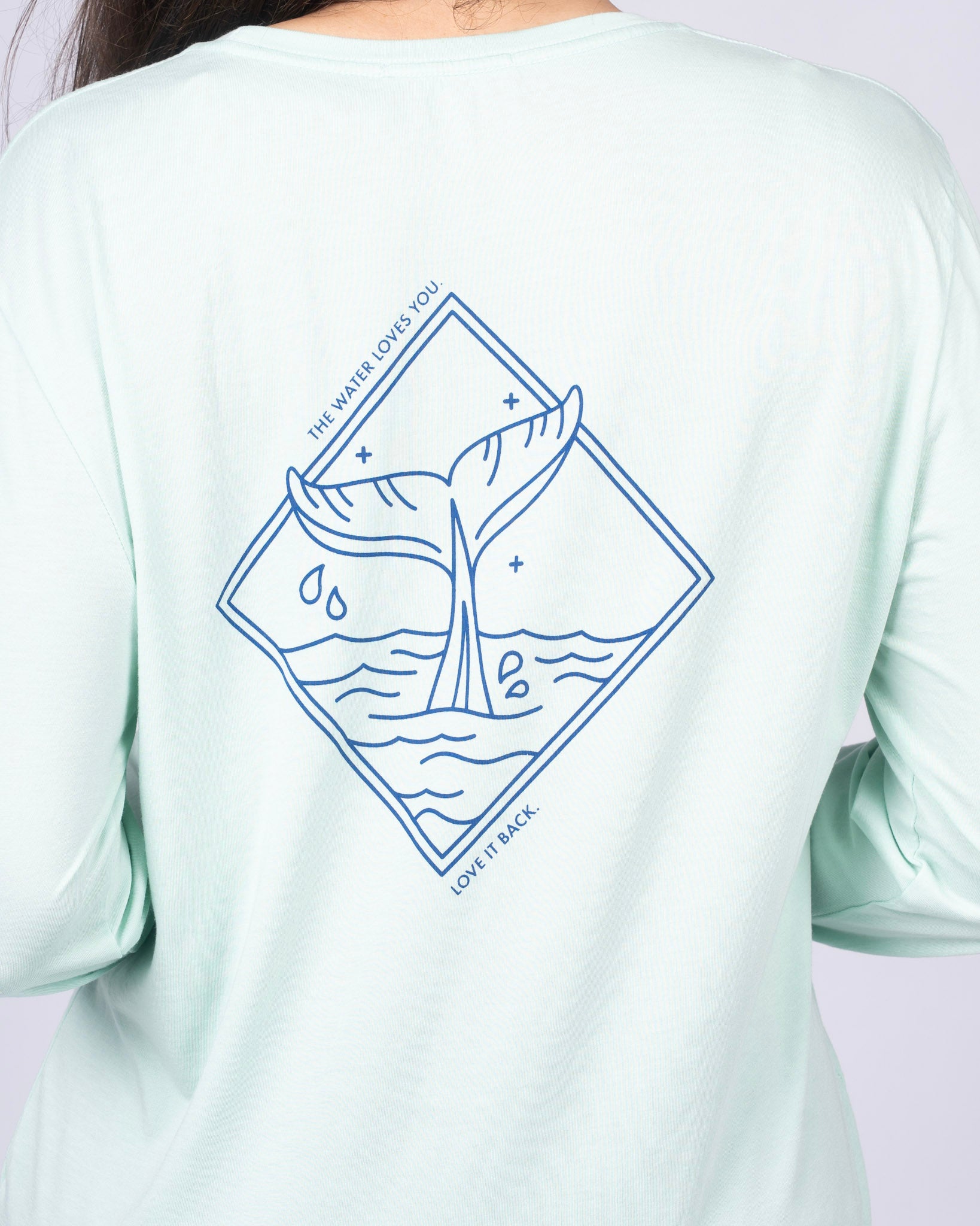 Unisex Whale Longsleeve - Line In The Sand Swim