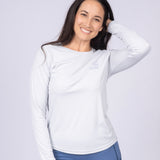 Women's Seize the Ray Rashguard White