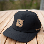 Black UPF Lite Cap - Line In The Sand Swim