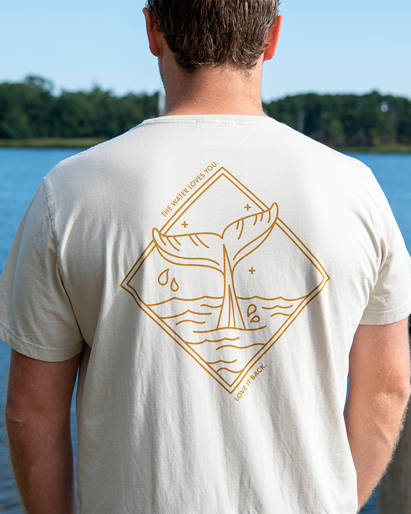 Unisex Whale Love Tee - Line In The Sand Swim