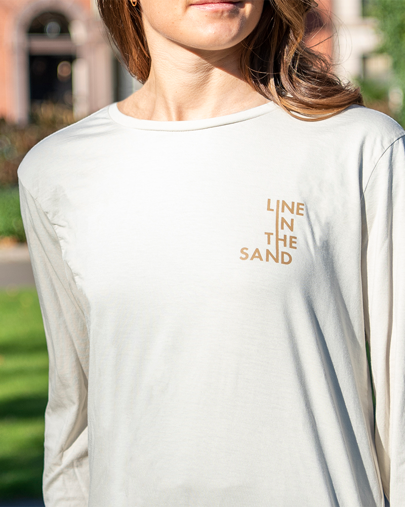 Unisex Wave Longsleeve - Line In The Sand Swim