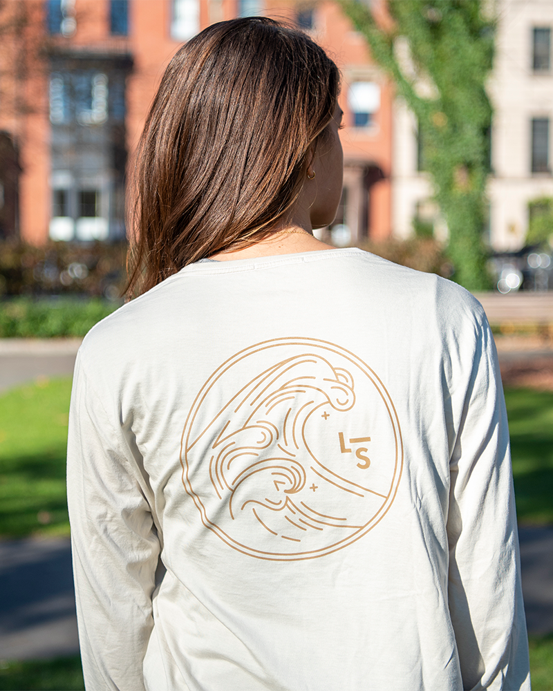 Unisex Wave Longsleeve - Line In The Sand Swim