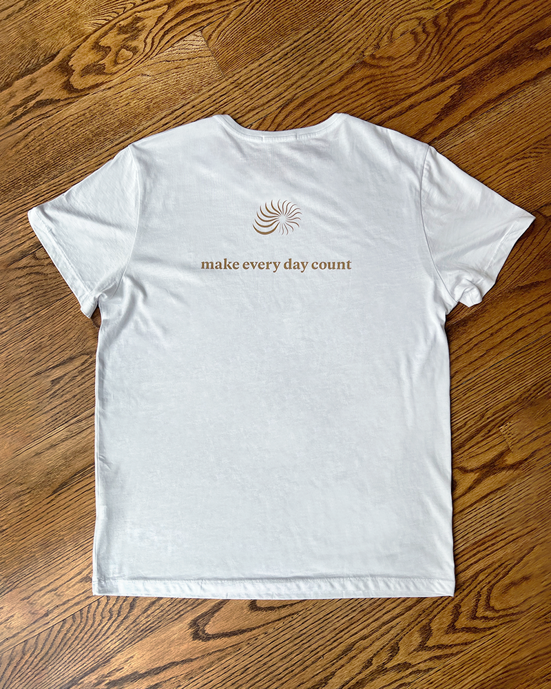 Unisex Make Every Day Count Tee - Line In The Sand Swim