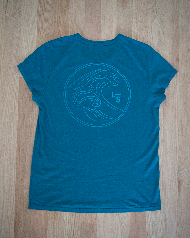 Modern Wave Tee - Line In The Sand Swim