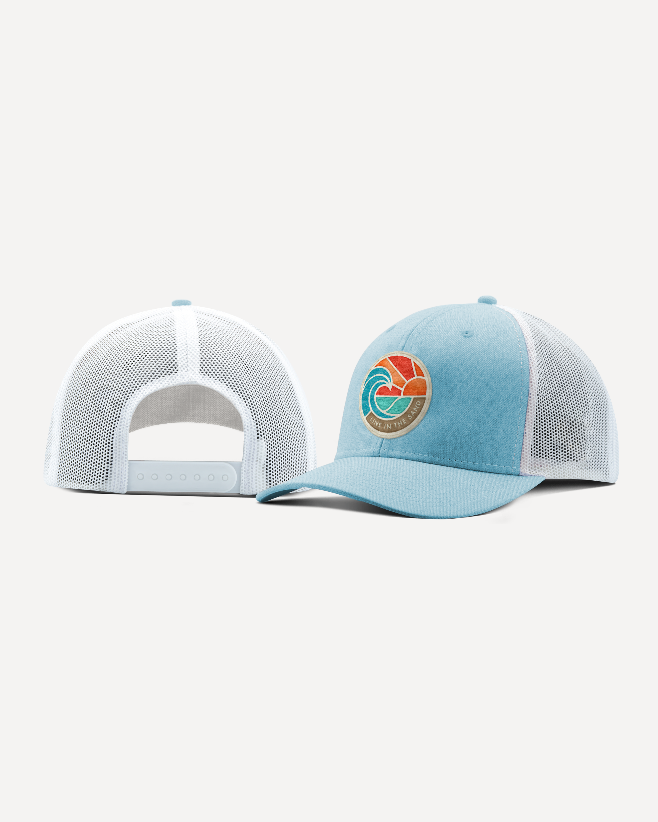 Retro Patch Hat - Line In The Sand Swim