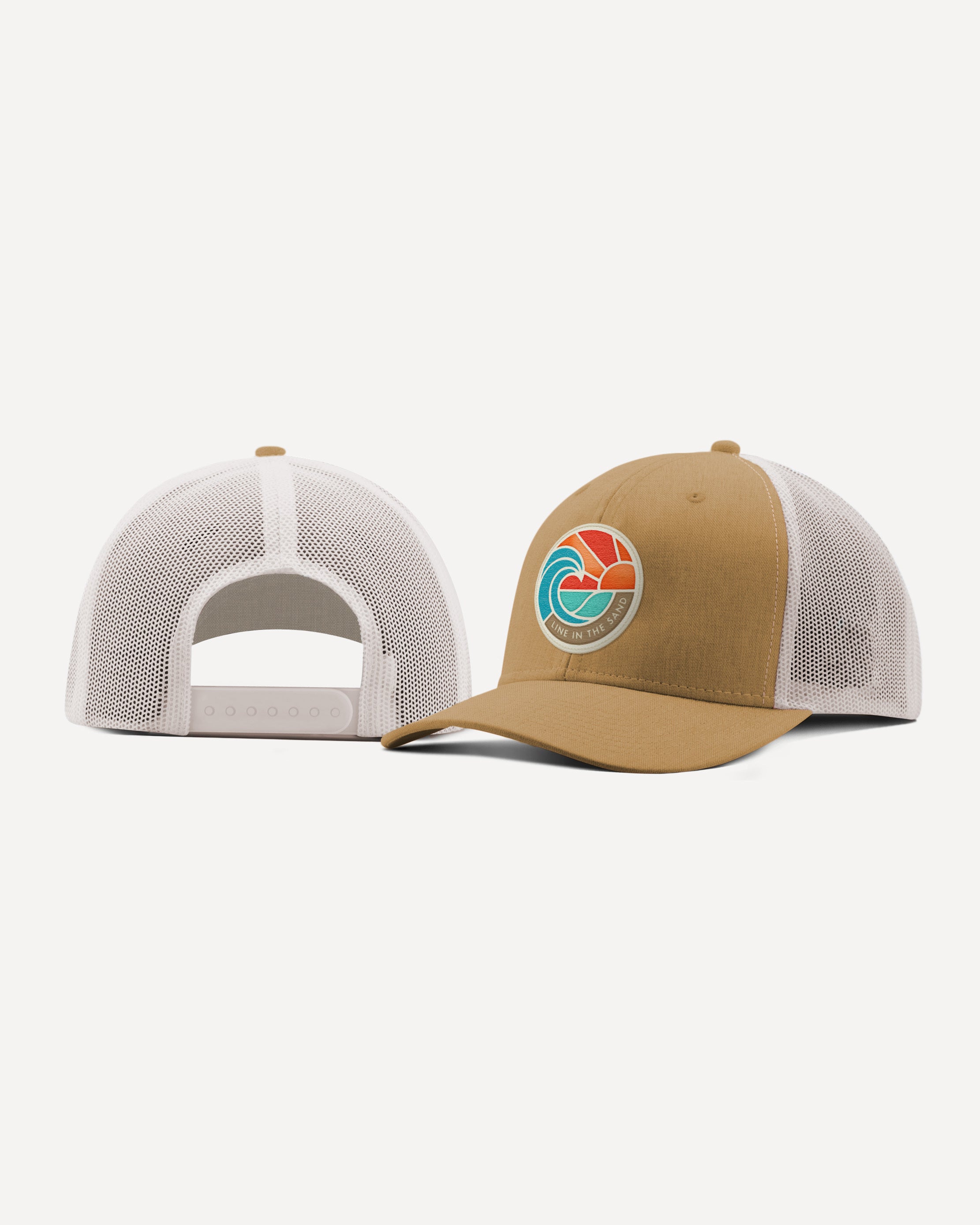 Retro Patch Hat - Line In The Sand Swim