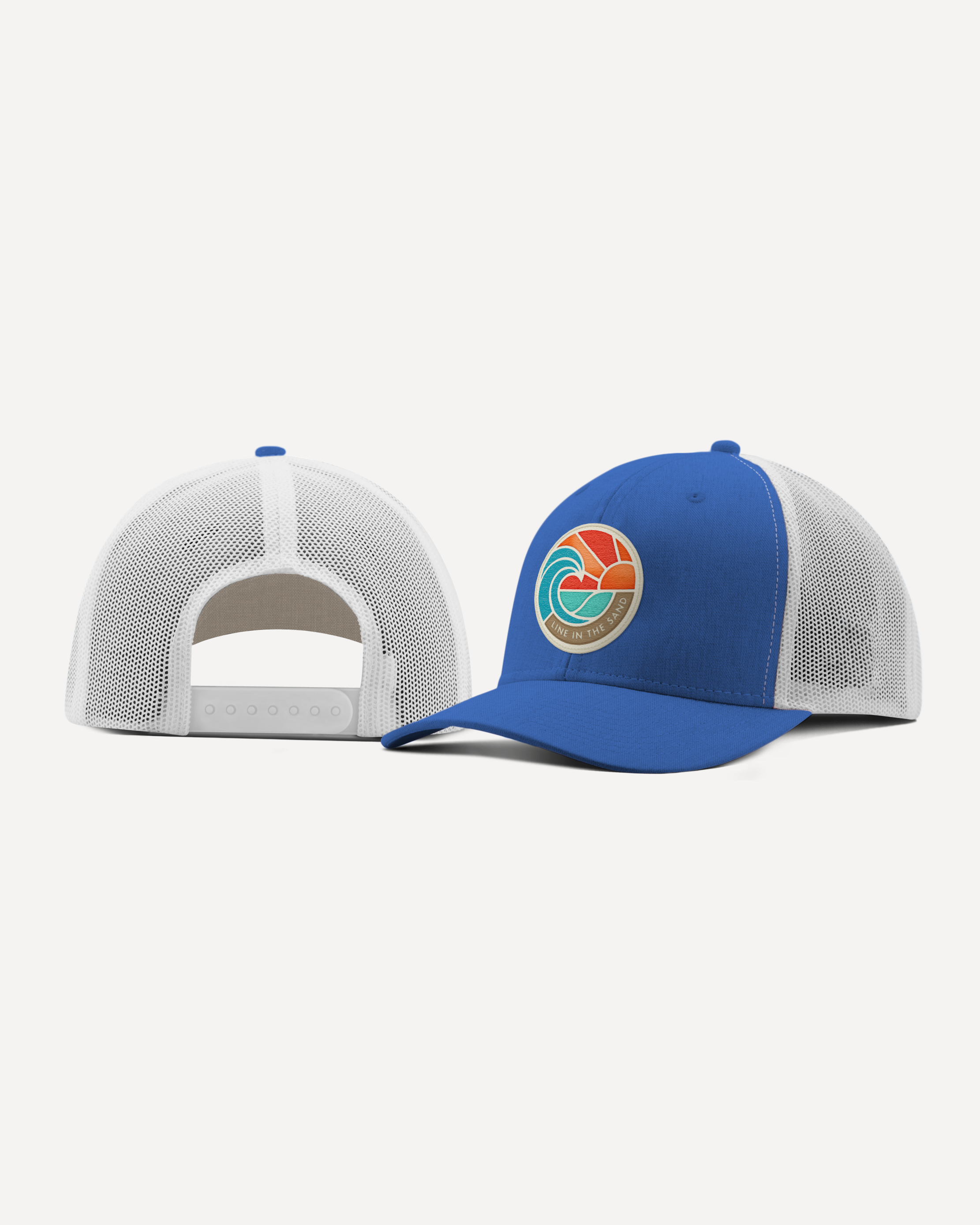 Retro Patch Hat - Line In The Sand Swim
