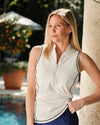 Get Soaked Sleeveless Swim Top with Built-in Bra