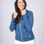 Afternoon Zip Hoodie Faded Navy