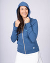Afternoon Zip Hoodie Faded Navy