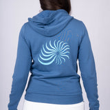 Afternoon Zip Hoodie Faded Navy