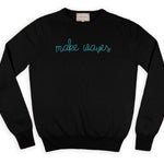 Make Waves Cashmere Sweater - Line In The Sand Swim