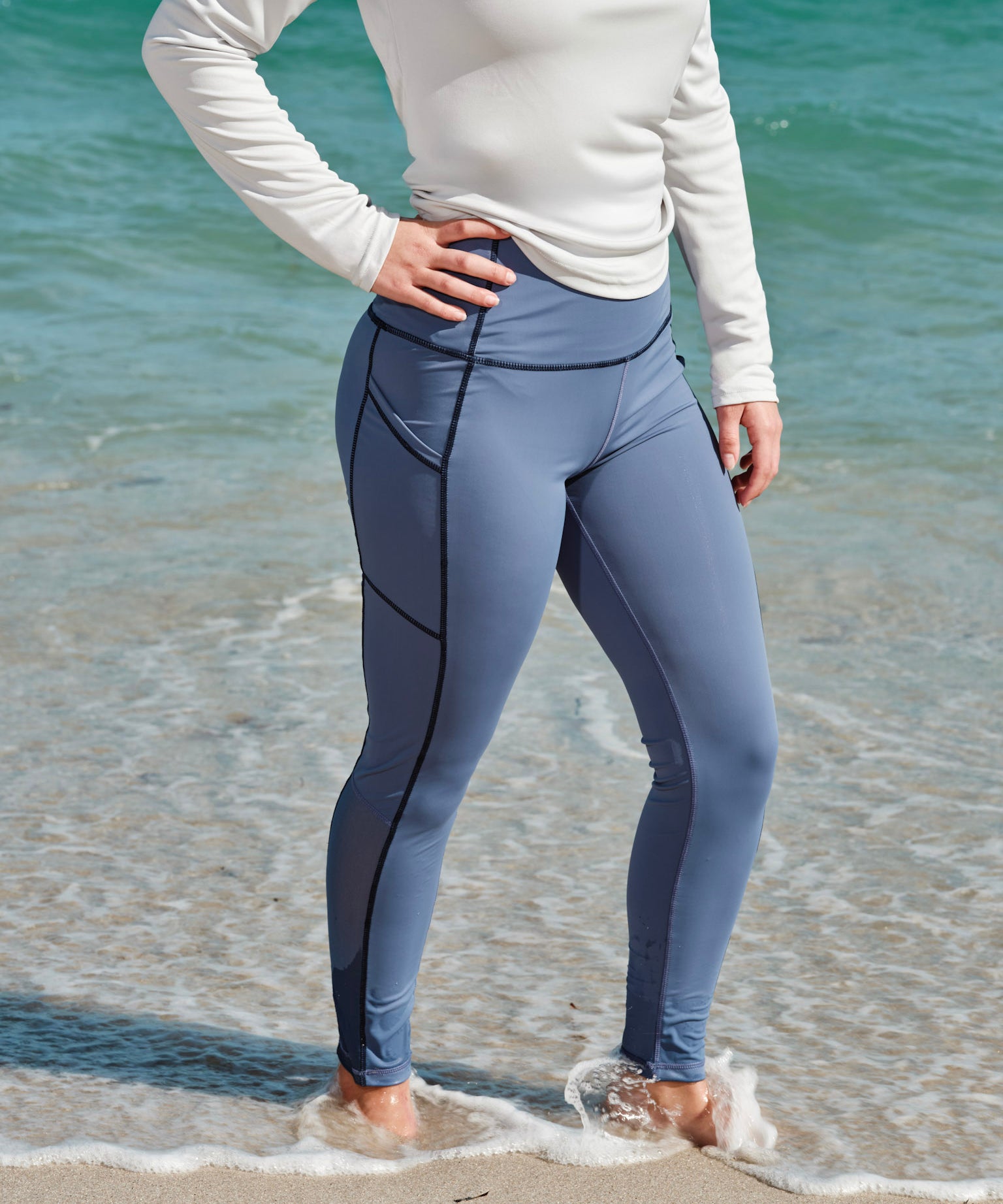 Dive In Swim Leggings Fog