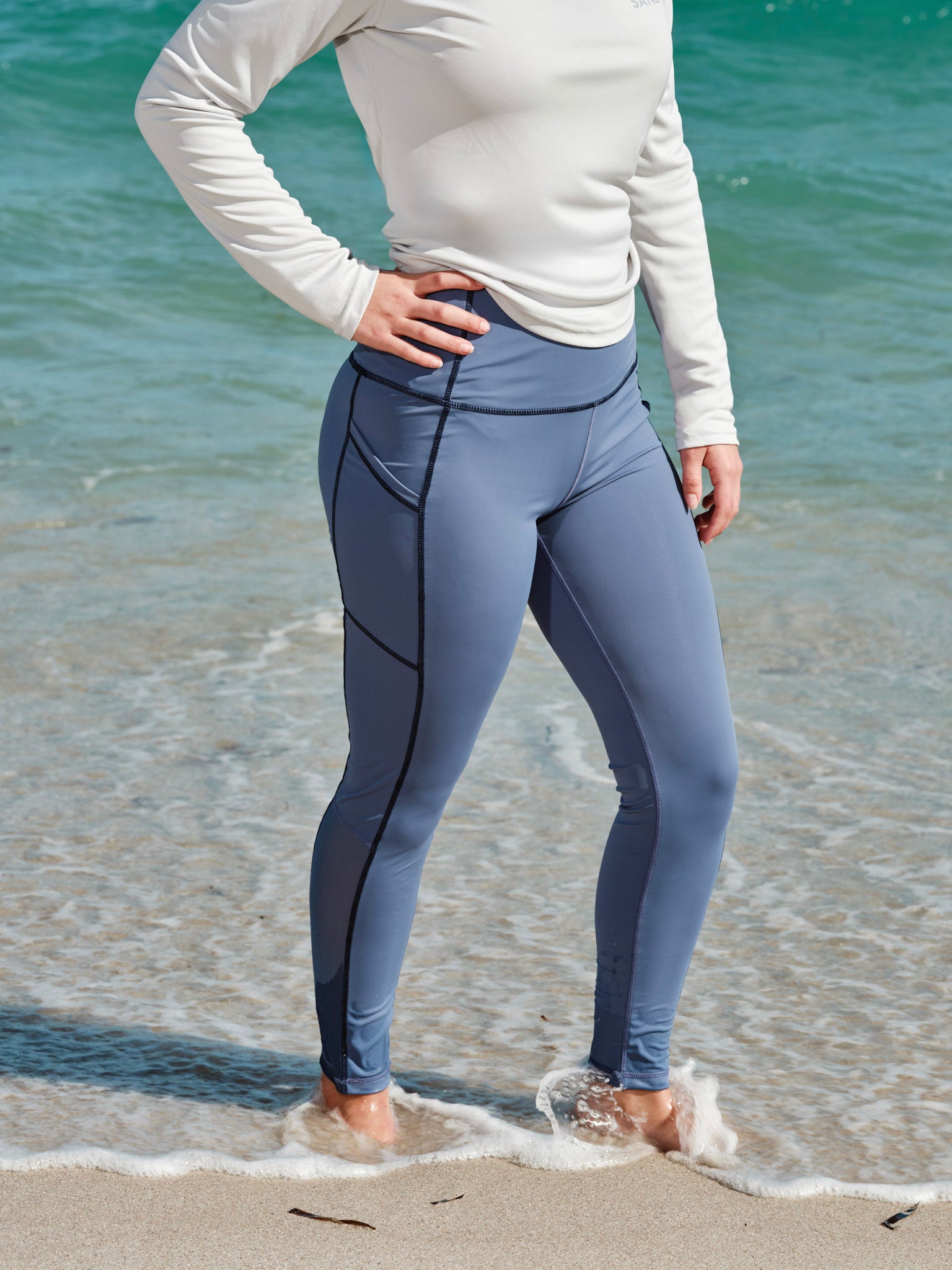 Dive In Swim Leggings Fog