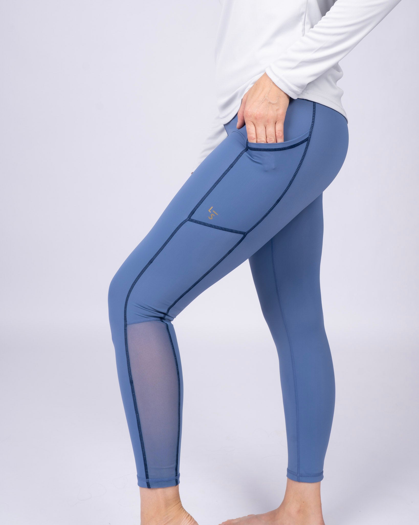 Dive In Swim Leggings Fog