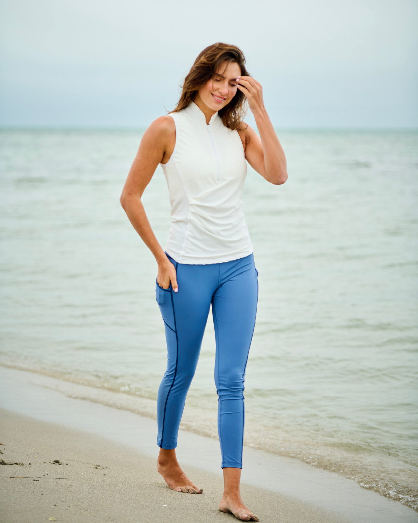 Dive In Swim Leggings Fog