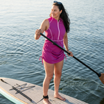 Do-It-All Swim & Pickleball Dress Beach Berry