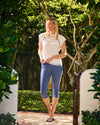 Jump In 3/4 Swim Leggings Fog