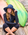 Jump In 3/4 Swim Leggings Ink