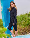 Jump In 3/4 Swim Leggings Ink