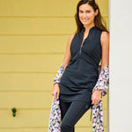 Jump In 3/4 Swim Leggings Ink