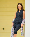 Jump In 3/4 Swim Leggings Ink