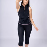 Jump In 3/4 Swim Leggings Ink