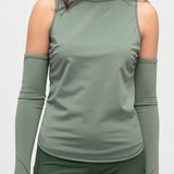 Go Deep Sun & Swim Tank with Built-in Bra - Seagrass