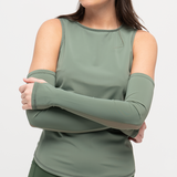 Go Deep Sun & Swim Tank with Built-in Bra - Seagrass