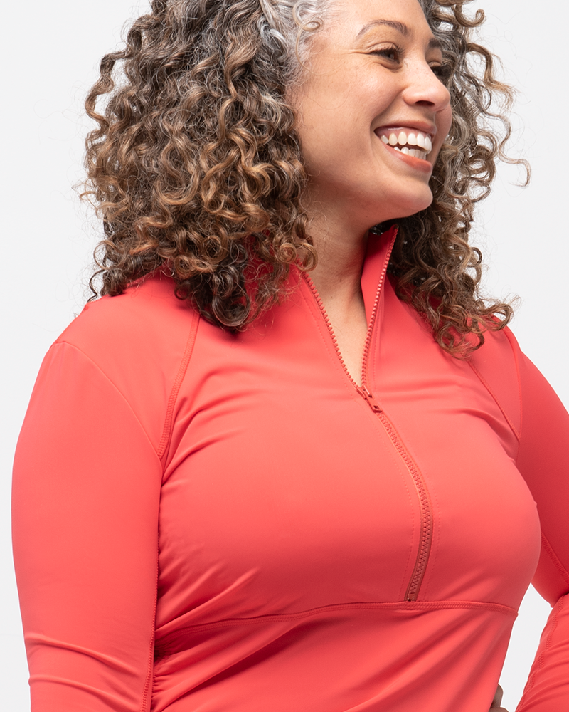 Splash Around Swim Dress - Coral