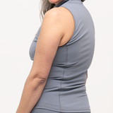 Get Soaked Sleeveless Swim Top with Built-in Bra - Escape