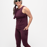 Go Deep Sun & Swim Tank with Built-in Bra - Reflection