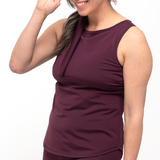 Go Deep Sun & Swim Tank with Built-in Bra - Reflection