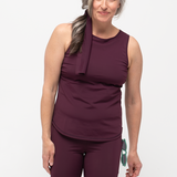Go Deep Sun & Swim Tank with Built-in Bra - Reflection
