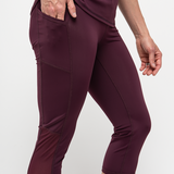 Jump In 3/4 Swim Leggings - Reflection with Mesh