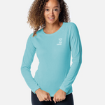 Women's Seize the Ray Rashguard - Sea - Line In The Sand Swim