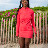 Splash Around Swim Dress - Coral