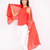 Mesh Sun Wrap Coral